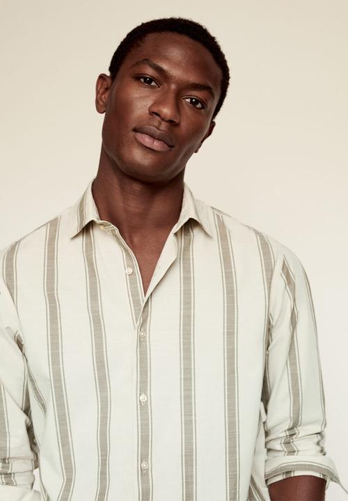 MANGO - Shirt riley - beige