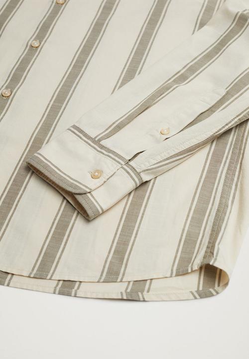 MANGO - Shirt riley - beige