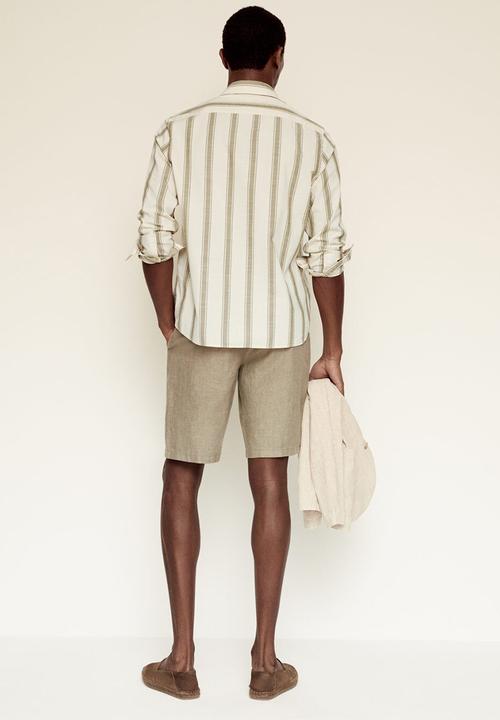 MANGO - Shirt riley - beige