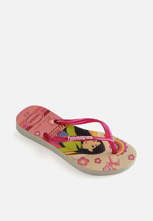 Havaianas - Kids slim princess - beige/red