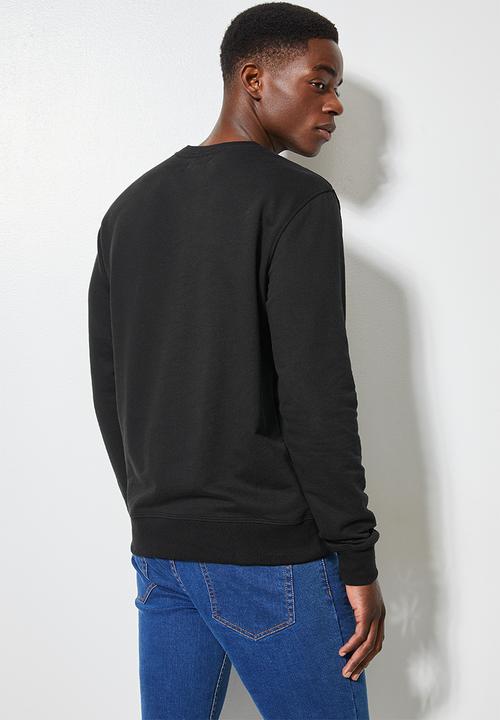 Superbalist - Nasa branded wc crew neck pullover sweat - black