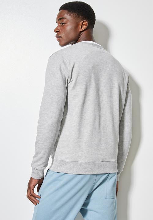 Superbalist - Nasa branded crew neck pullover sweat - grey