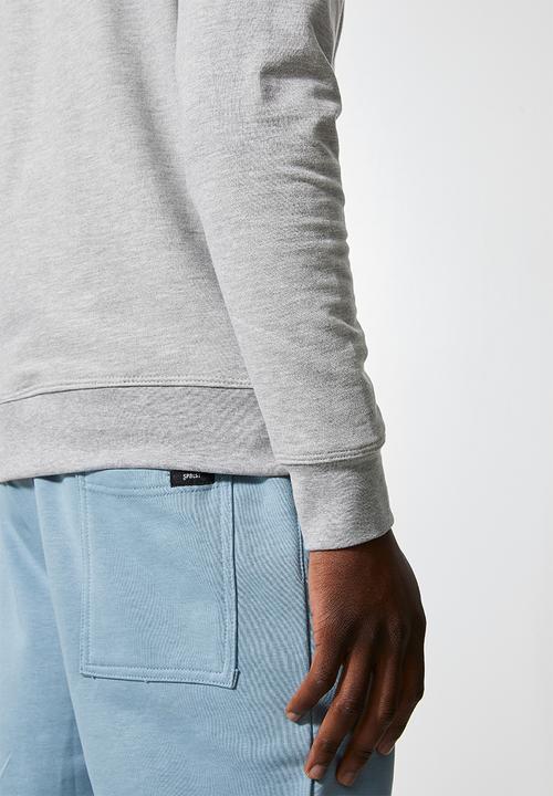 Superbalist - Nasa branded crew neck pullover sweat - grey