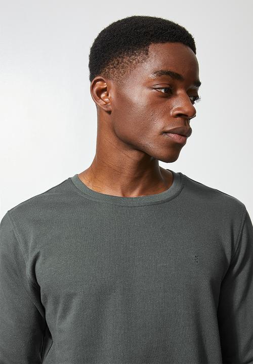 Superbalist - Brewer crew neck sweat - dark grey