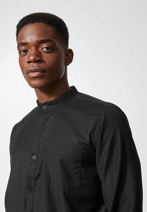 Superbalist - Lee regular fit long sleeve tunic - black