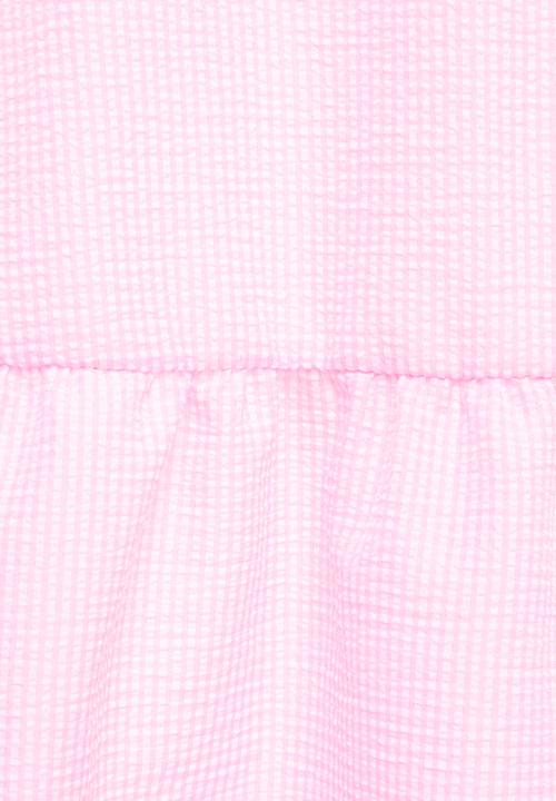 Blake - Babydoll mini dress - pink & white 
