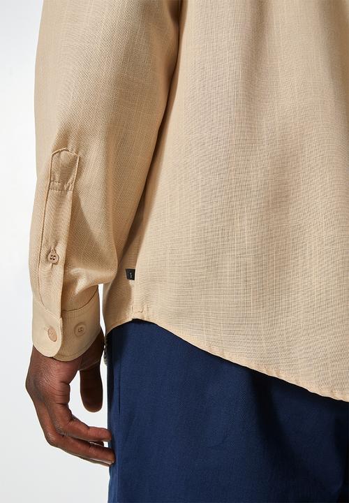 Superbalist - Lee regular fit long sleeve tunic - beige