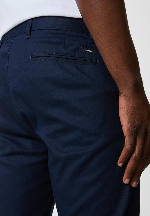 Superbalist - Caleb slim chino - navy 