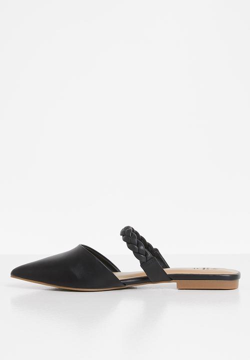 Call It Spring - Haileyy mule - black