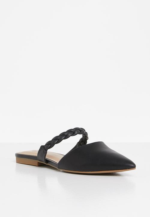 Call It Spring - Haileyy mule - black