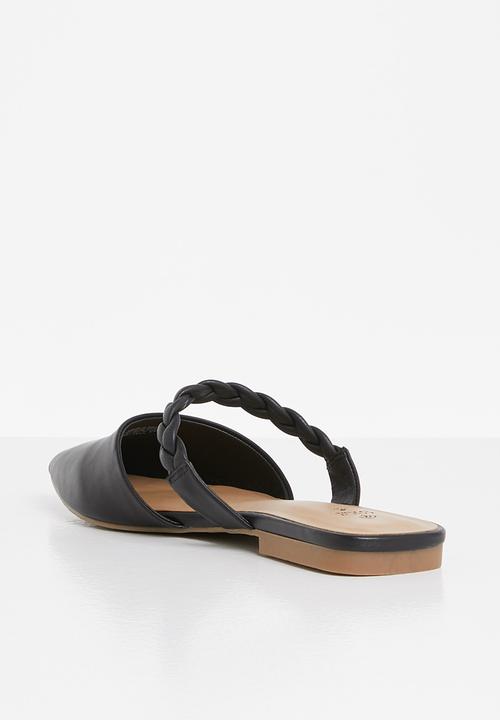 Call It Spring - Haileyy mule - black