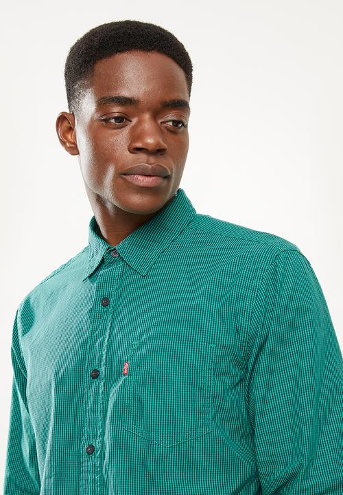 Levi’s® - Classic 1 pocket standard kozial - navy & green 