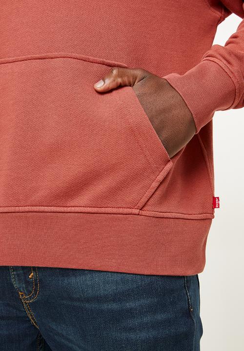 Levi’s® - T3 relaxd graphic hoodie mv ssnl core ho - rust 