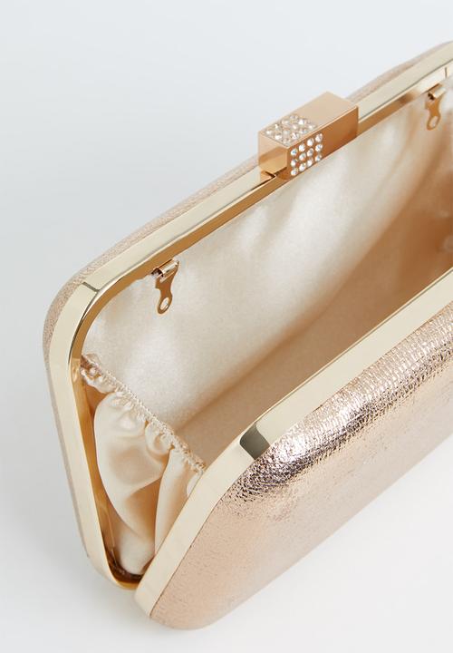 dailyfriday - Shaina clutch bag - rose gold