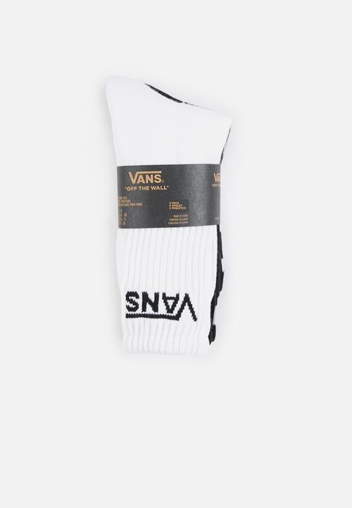 Vans - Classic crew boys 3-pack - black & white 