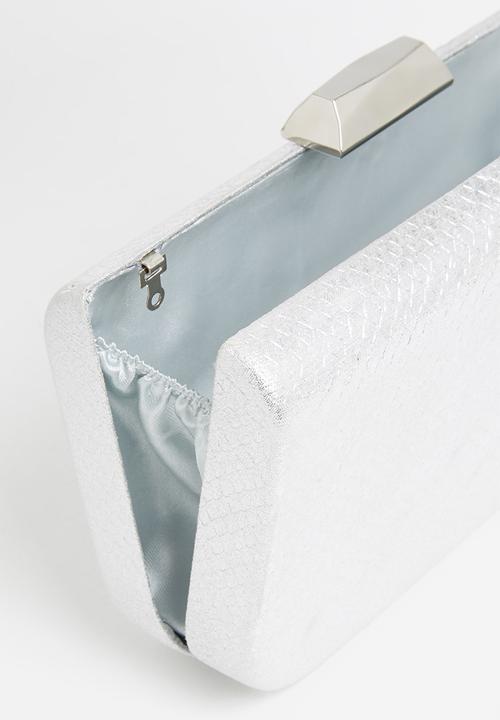 Superbalist - Grace clutch bag - silver