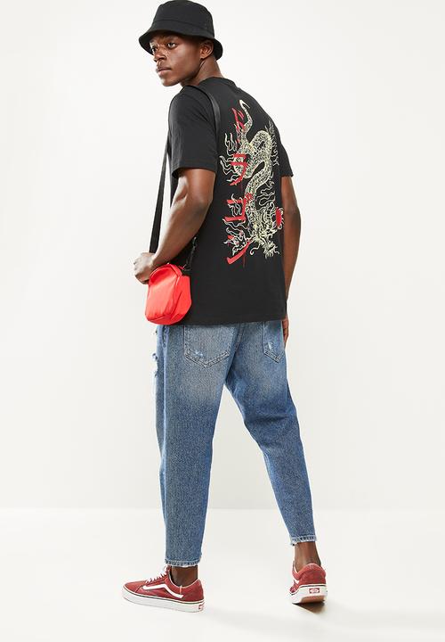 Only & Sons - Onsharu life reg short sleeve tee - black