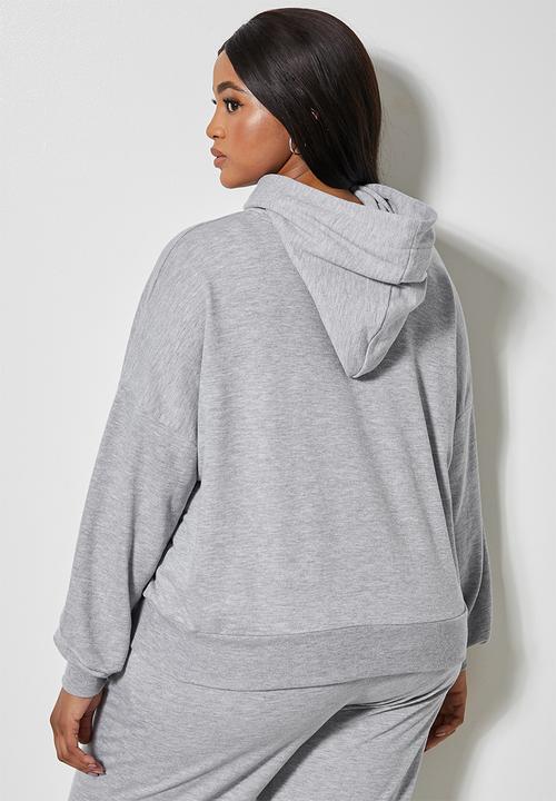 Superbalist - Crop hoodie - grey