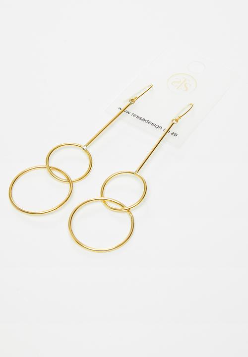Tessa Design - Ntombi earrings - gold