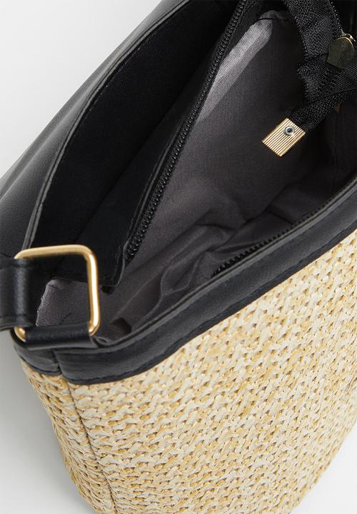 Superbalist - Morgan crossbody bag - natural/black