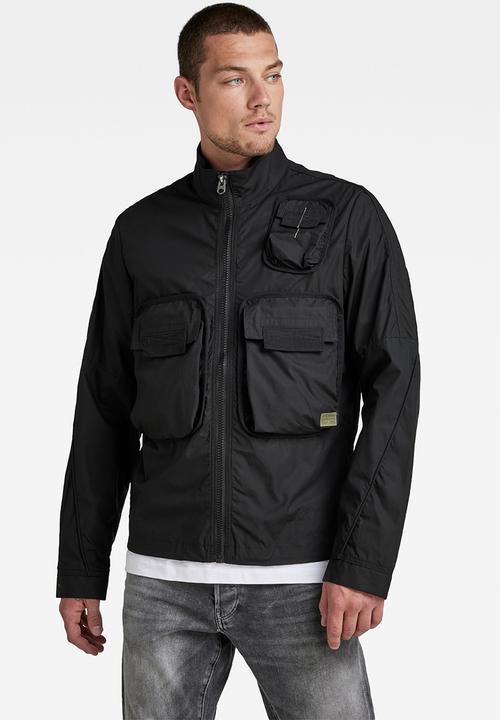 G-STAR - Bound pocket track bomber - dk black