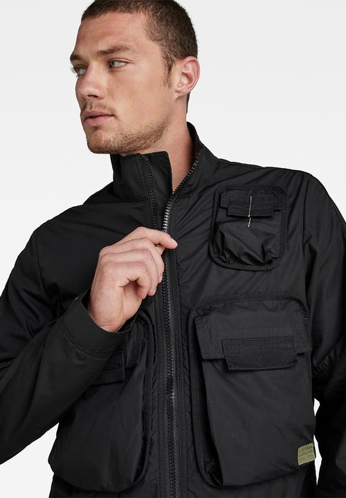 G-STAR - Bound pocket track bomber - dk black