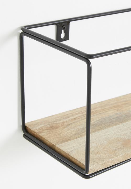 Sixth Floor - Simple shelf small - black