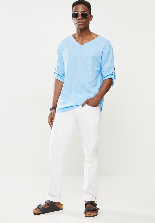 STYLE REPUBLIC - Vee neck tunic - multi