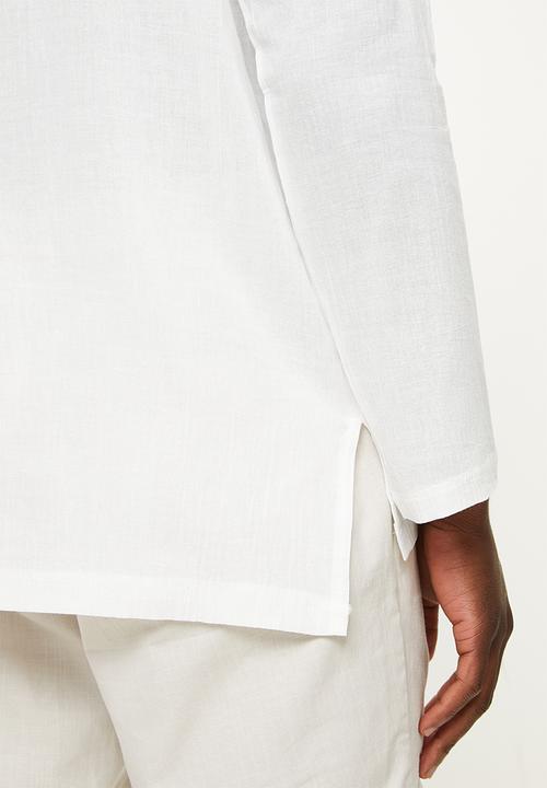 STYLE REPUBLIC - Vee neck tunic - white 
