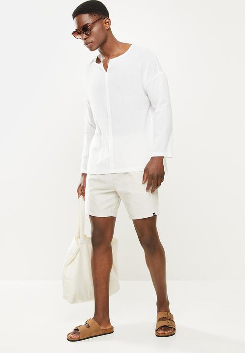 STYLE REPUBLIC - Vee neck tunic - white 