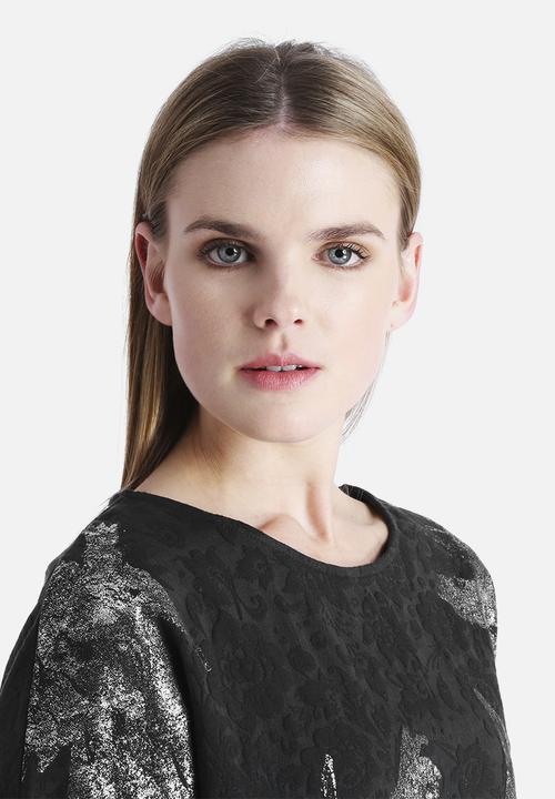 VILA - Floral Foiled Top