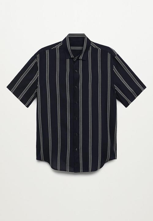 MANGO - Shirt ferro - black