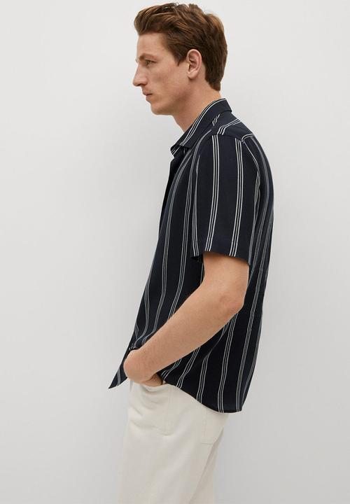 MANGO - Shirt ferro - black