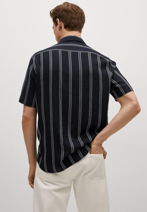 MANGO - Shirt ferro - black