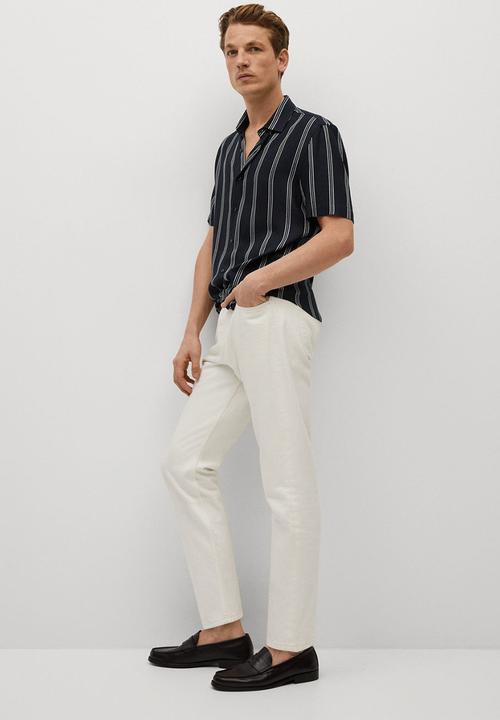 MANGO - Shirt ferro - black