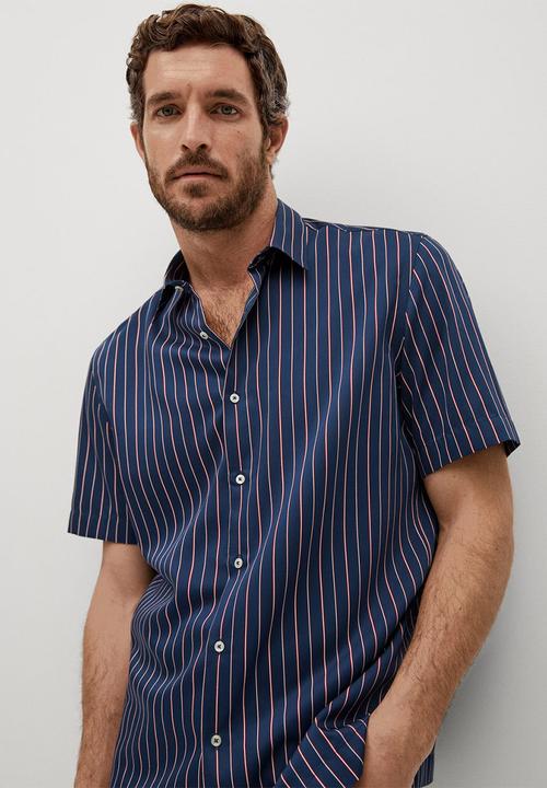 MANGO - Shirt ferri - navy