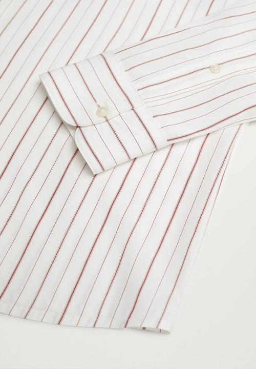 MANGO - Shirt fish - light beige