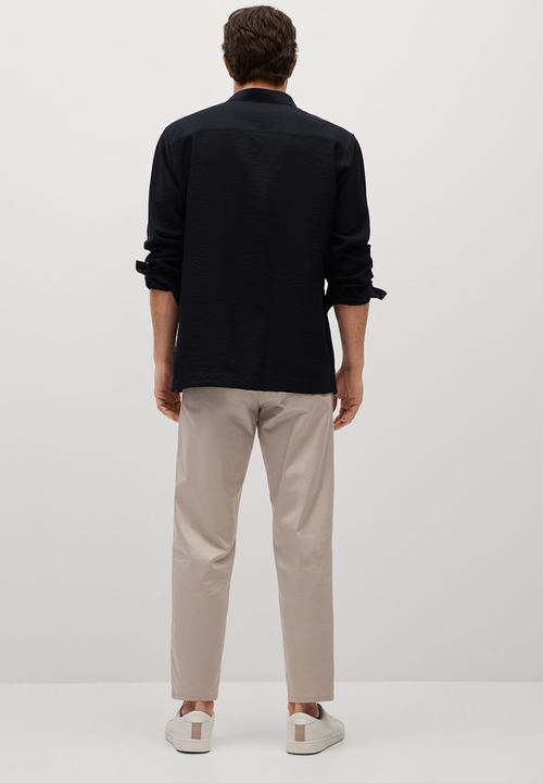 MANGO - Shirt forona  - black