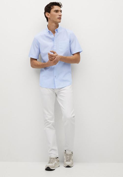 MANGO - Shirt ginza-h - light blue