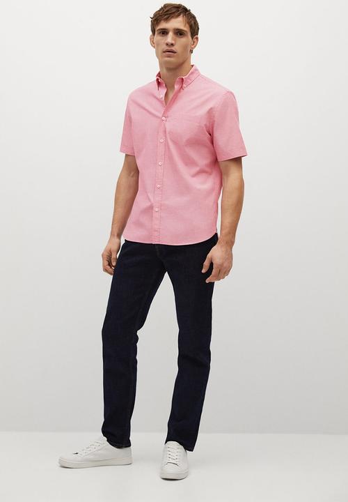 MANGO - Shirt ginza-h - red