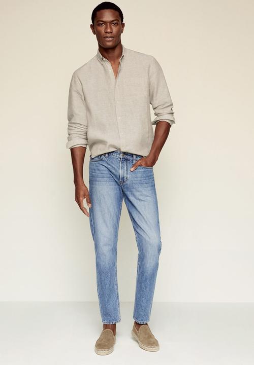 MANGO - Shirt avispa-i - light brown
