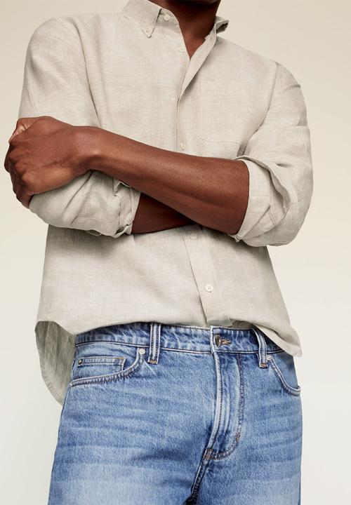 MANGO - Shirt avispa-i - light brown