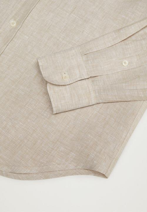 MANGO - Shirt avispa-i - light brown