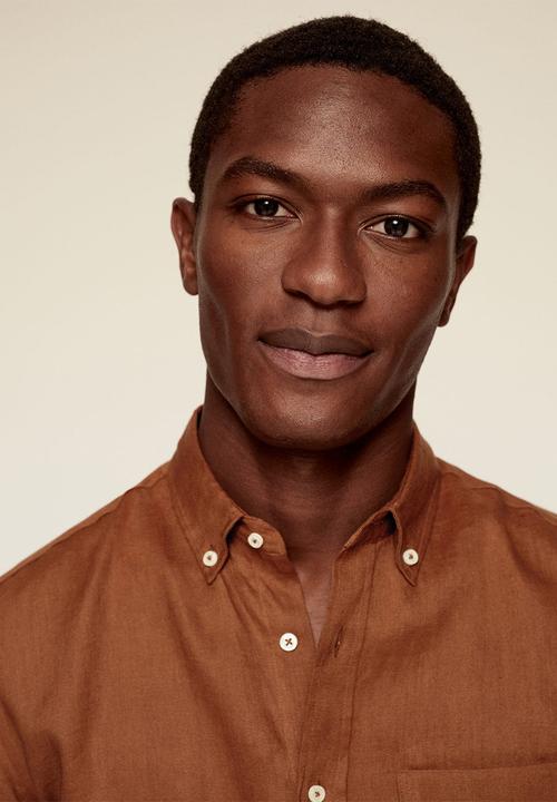 MANGO - Shirt avispa-i - rust