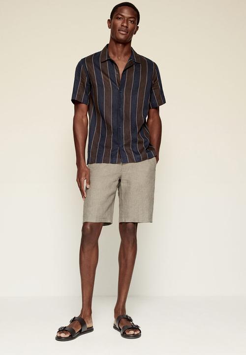 MANGO - Shirt fanny  - navy