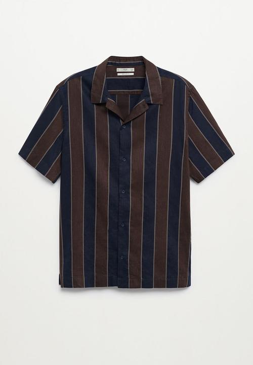 MANGO - Shirt fanny  - navy