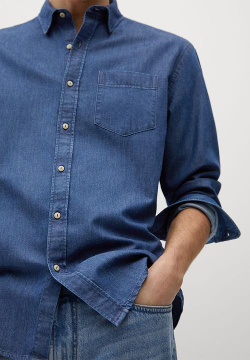 MANGO - Shirt chambre  - blue