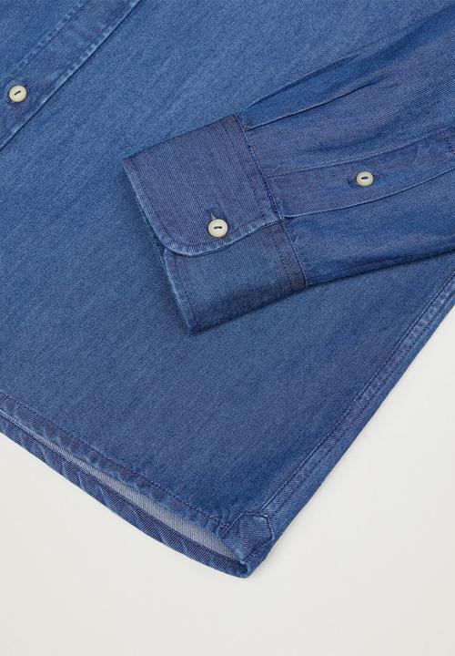 MANGO - Shirt chambre  - blue