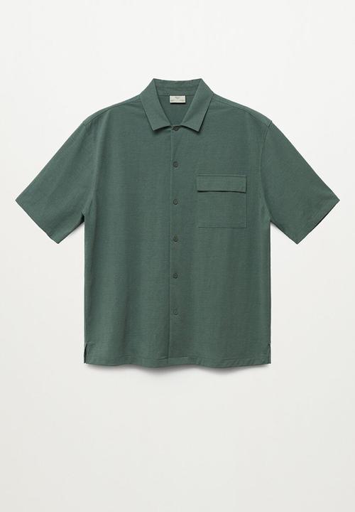 MANGO - Shirt iron  - green