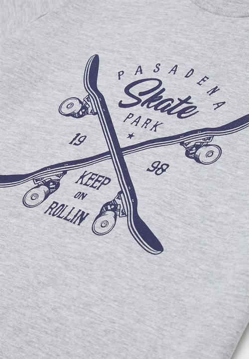 Rebel Republic - Graphic tee - grey